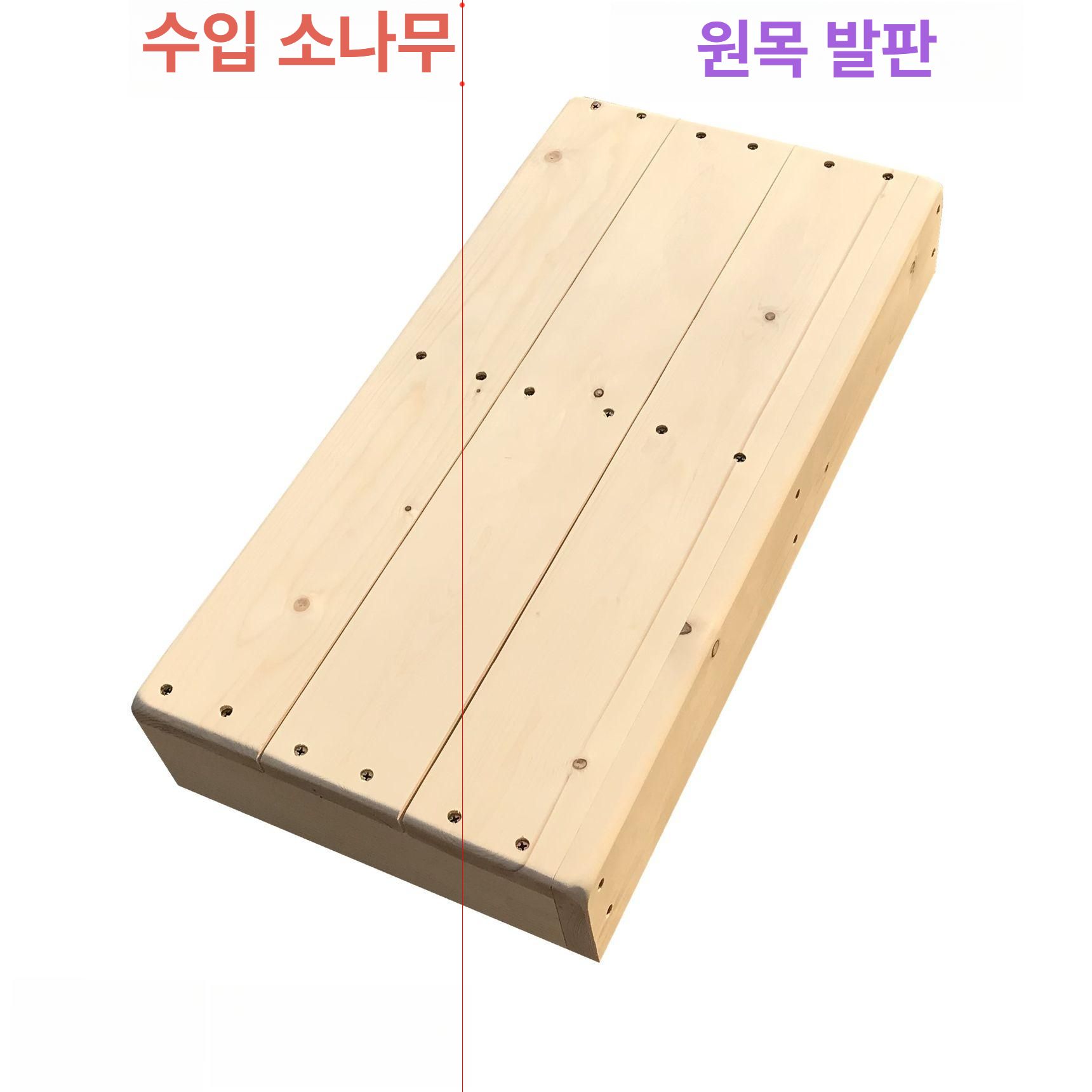 히노끼 발받침대 가구 키높이 발 발판 편백 계단형 주방 현관 디딤대 욕실 의자 - 상세 이미지 3