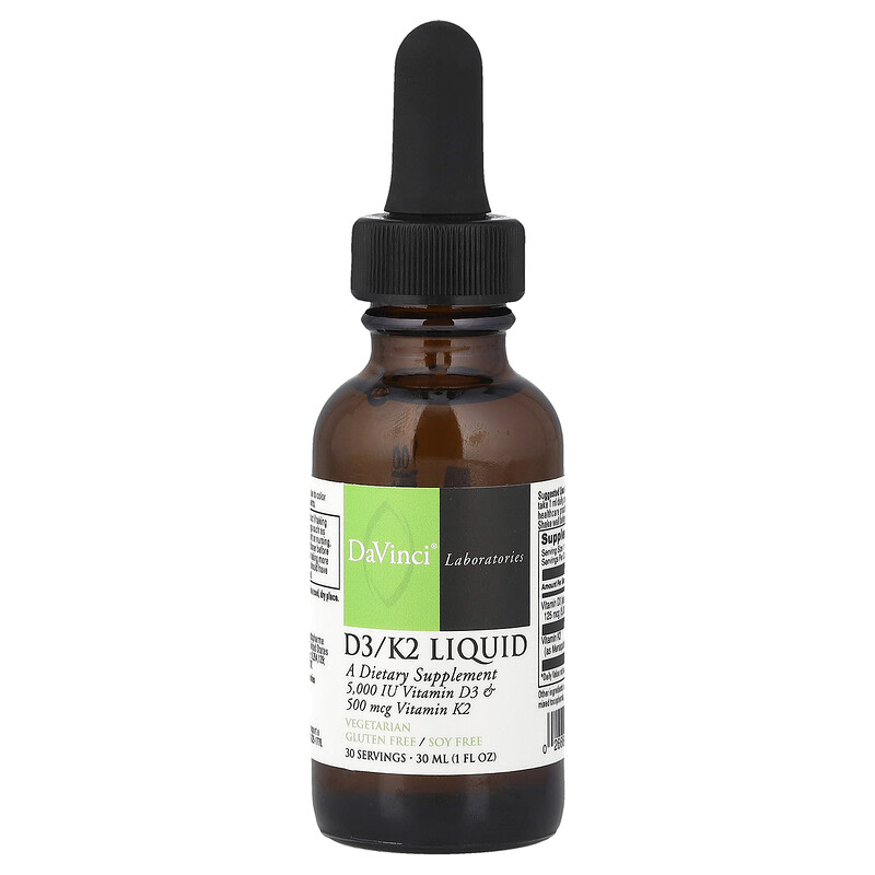 DaVinci Laboratories 액상 D3 K2 30ml, 3개 - 상세 이미지 2