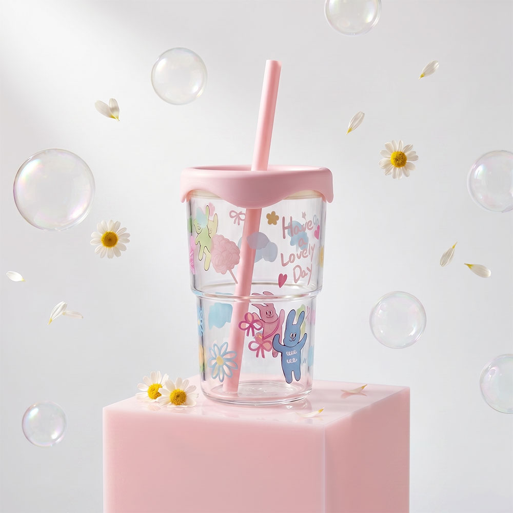 조이풀모먼츠 러블리 텀블러 고블렛 잔 꾸미기 물전사 DIY 키트 미술놀이 학교 교회 만들기 - 상품 이미지