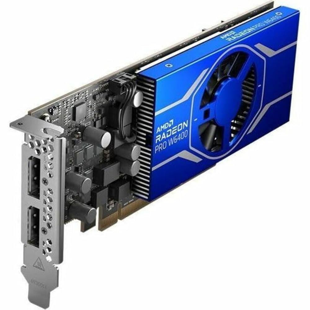 AMD 라데온 프로 W6400 그래픽 카드 - 4GB GDDR6 - 상품 이미지