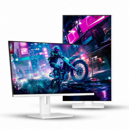 크로스오버 27FAW995 Fast-iPS 200UP USB-C Ai게이밍 멀티스탠드 화이트 무결점
