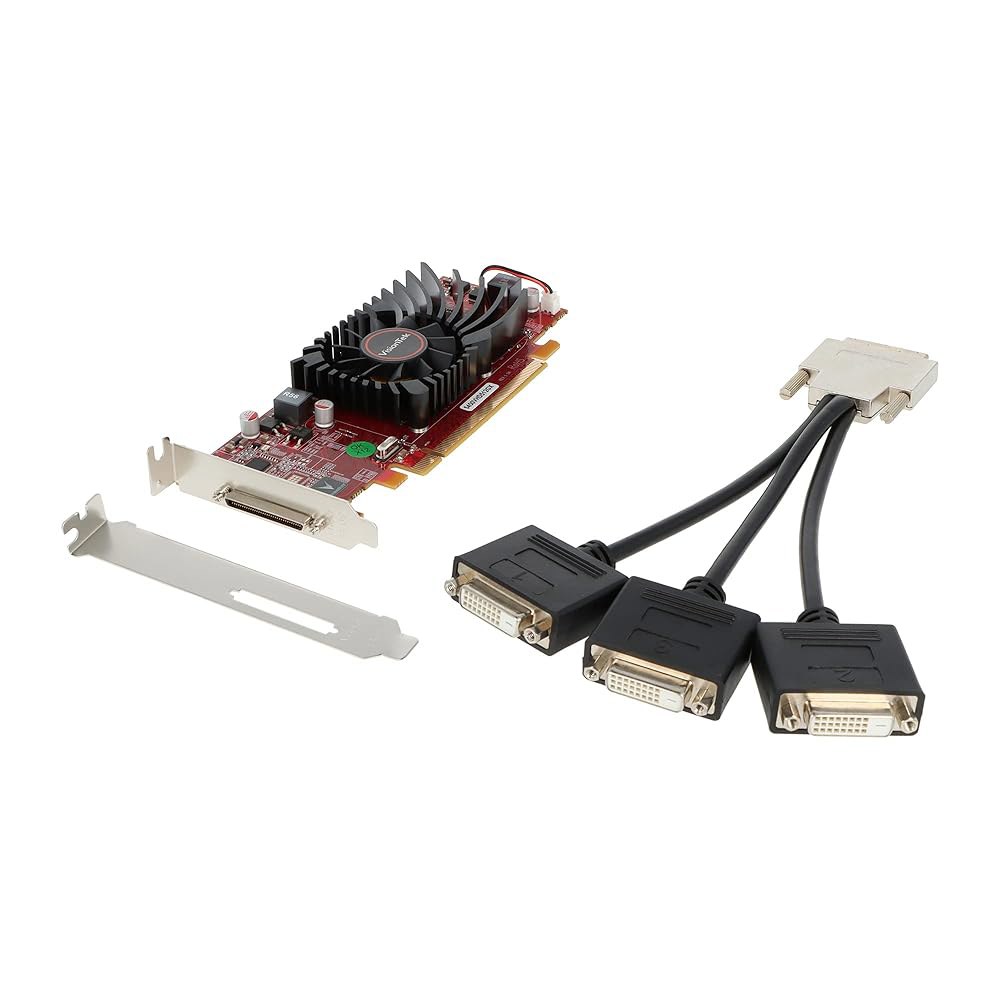 비전텍 라데온 5450 SFF 512MB DDR3 3M(3배 DVI-D) 그래픽 카드 - 900344 - 상품 이미지