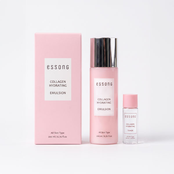 에숑 콜라겐 하이드레이팅 에멀젼 200ml + 토너 30ml 기획 세트 - 상품 이미지