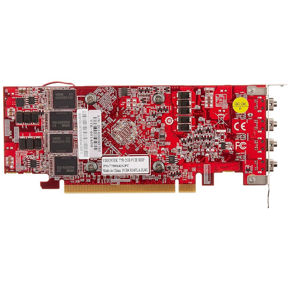VisionTek Radeon 7750 SFF 2GB GDDR5 4M (4X miniDP) - 상세 이미지 3