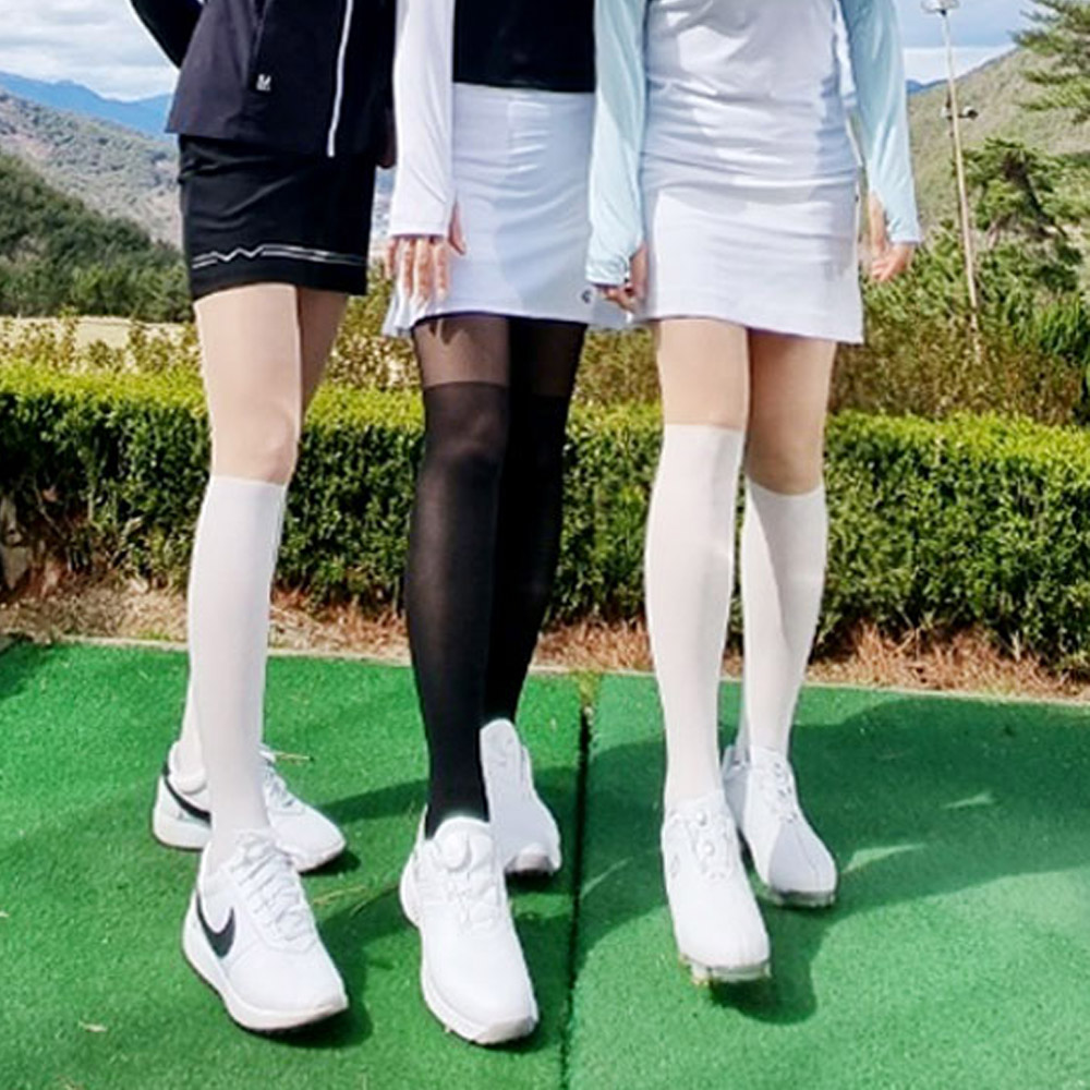 투톤 골프 스타킹 사계절용 - 상품 이미지