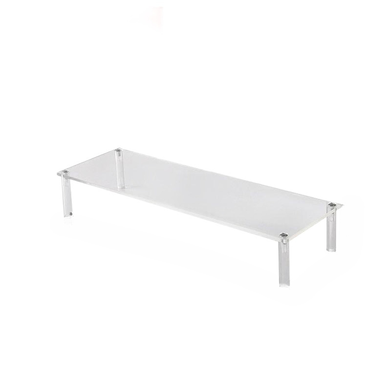 전시대 투명 아크릴 디스플레이 계단 진열 받침대 투명 1단 20cmx8cm 1 개 1x1 - 상품 이미지