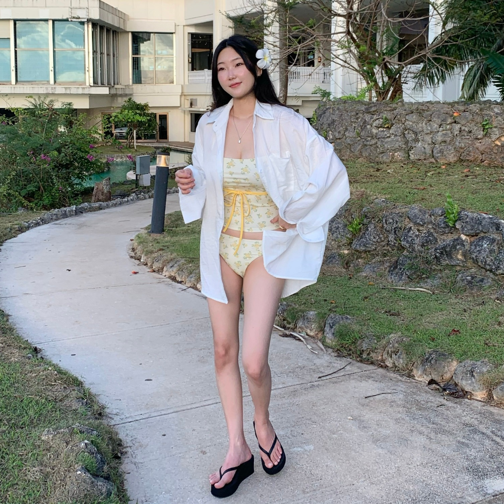 체형커버수영복 투피스수영복 스윔웨어 이미지 8