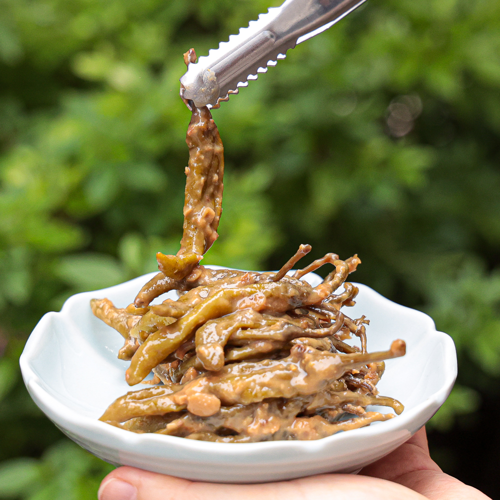 된장고추장아찌 삭힌 고추 무침 국산재료 순창 가남 500g, 1개 - 상세 이미지 5