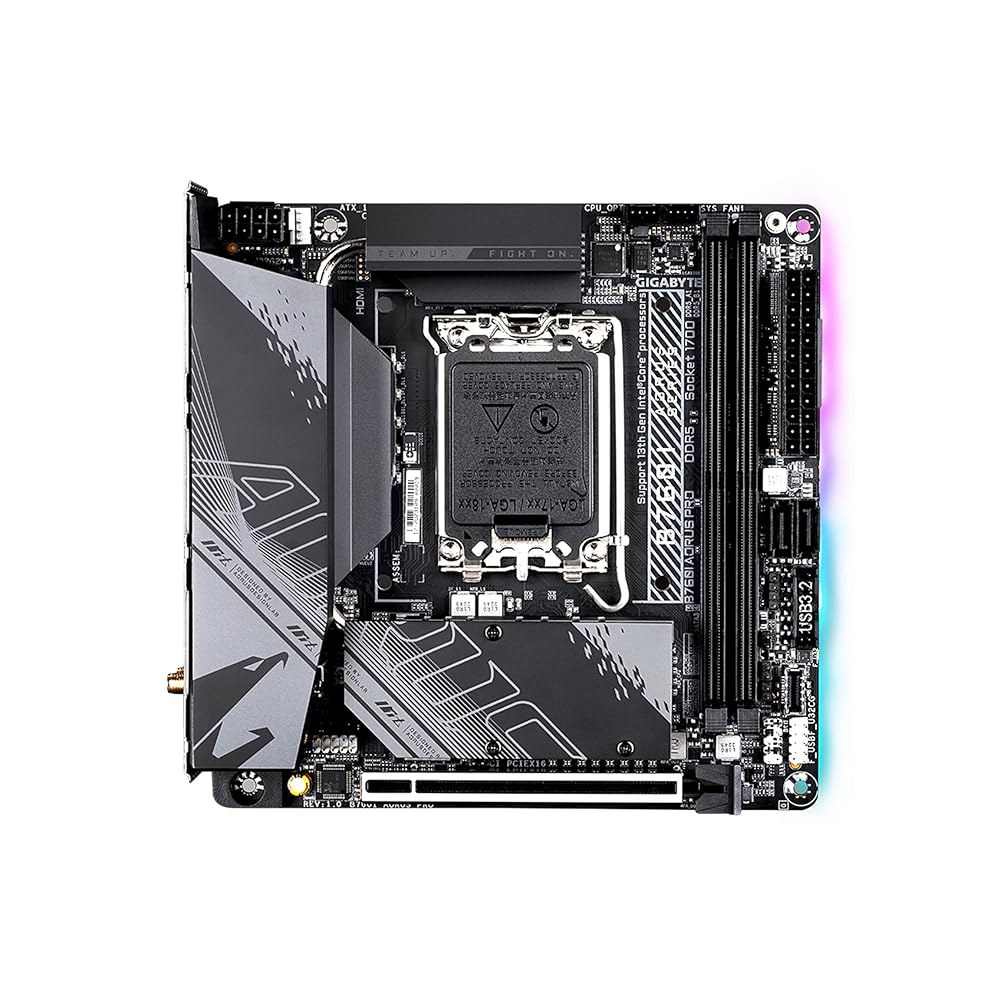 GIGABYTE B760I AORUS PRO (LGA 1700 / B760 Mini-ITX DDR5 듀얼 M.2 PCIe 4.0 USB 3.2 Gen2X2 Type-C WiFi - 상세 이미지 3