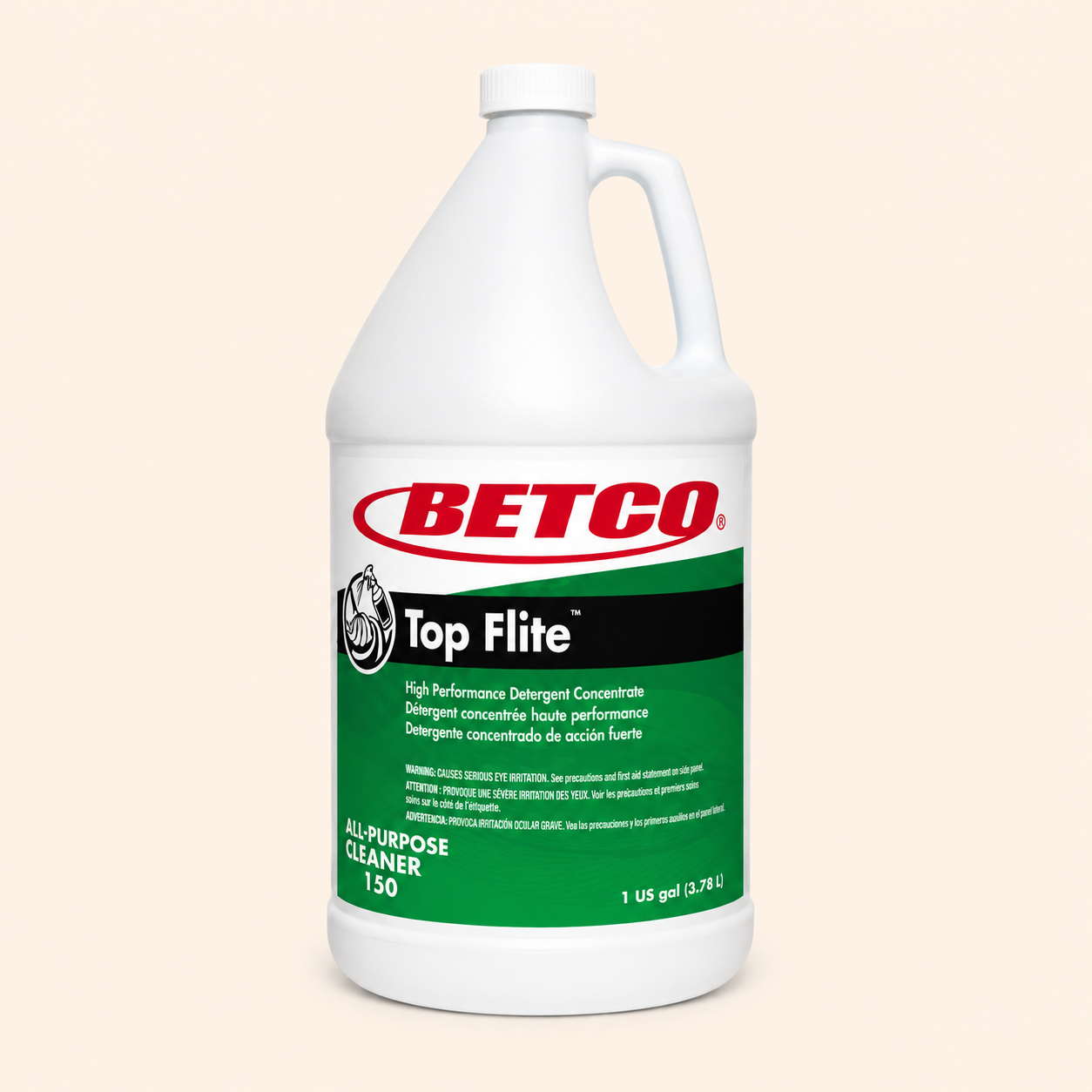 벳코 탑플라이트 3.78L 멜론망고향 바닥 클리너 대리석 화강석 타일 청소 세제 습윤 광택 - 상품 이미지