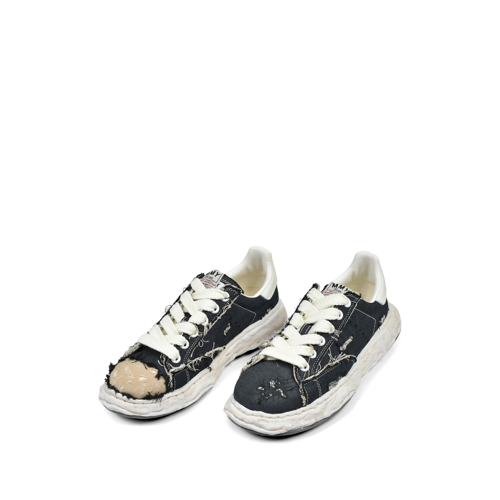 미하라 야스히로 남성 운동화 SS26 블랙 A16FW716 - 상세 이미지 2
