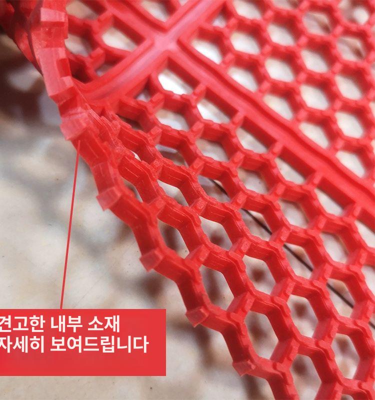 목욕탕 매트 수영장 바닥 논슬립 발판 방지 미끄럼 깔판 바닥깔개 그레이 0.9 x 2m - 상세 이미지 3