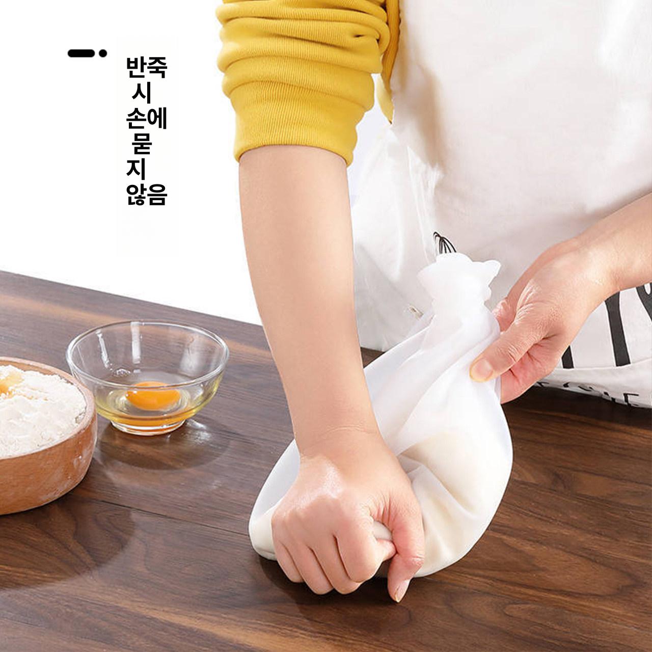 반죽 주머니 밀가루 제빵 떡 집 케익 홈 베이킹 주방 파우치 두꺼운 A - 상세 이미지 5