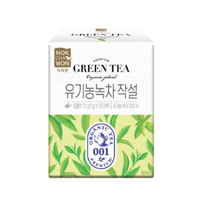 녹차원 유기농녹차작설 12개입, 1개 - 상품 이미지