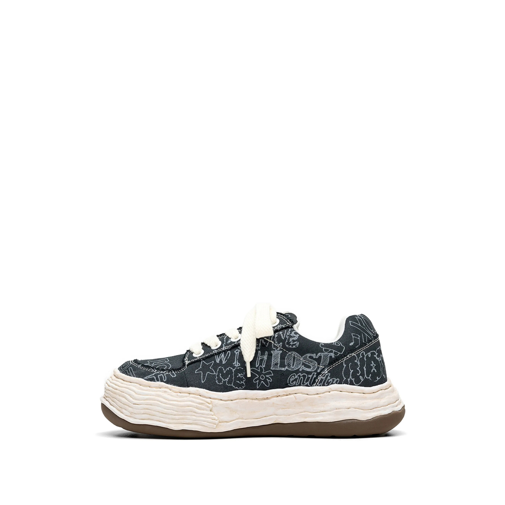 미하라 야스히로 남성 운동화 SS26 블랙 A16FW705 - 상세 이미지 2