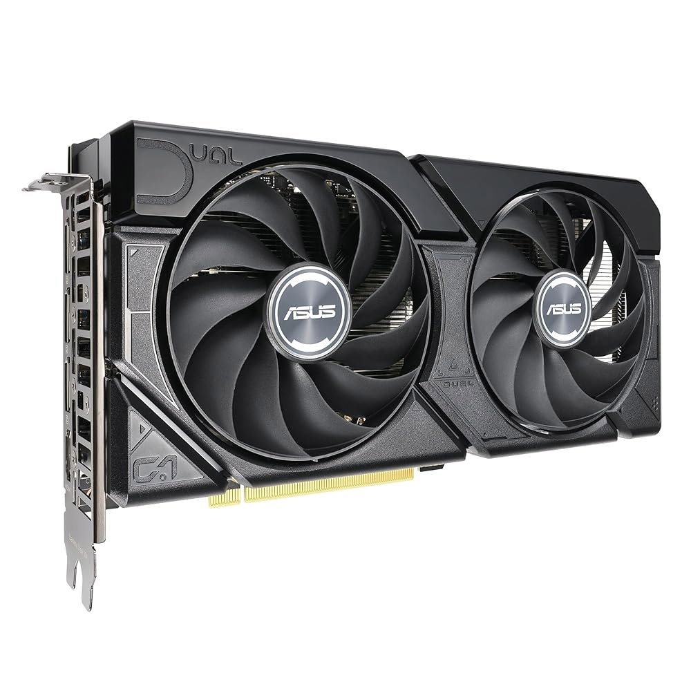 ASUS 듀얼 지포스 RTX 4060 EVO OC 에디션 8GB GDDR6(PCIe 4.0, GDDR6, DLSS 3, HDMI 2.1a, 디스플레이포트 1.4a, 축류 팬 디자인 - 상세 이미지 3