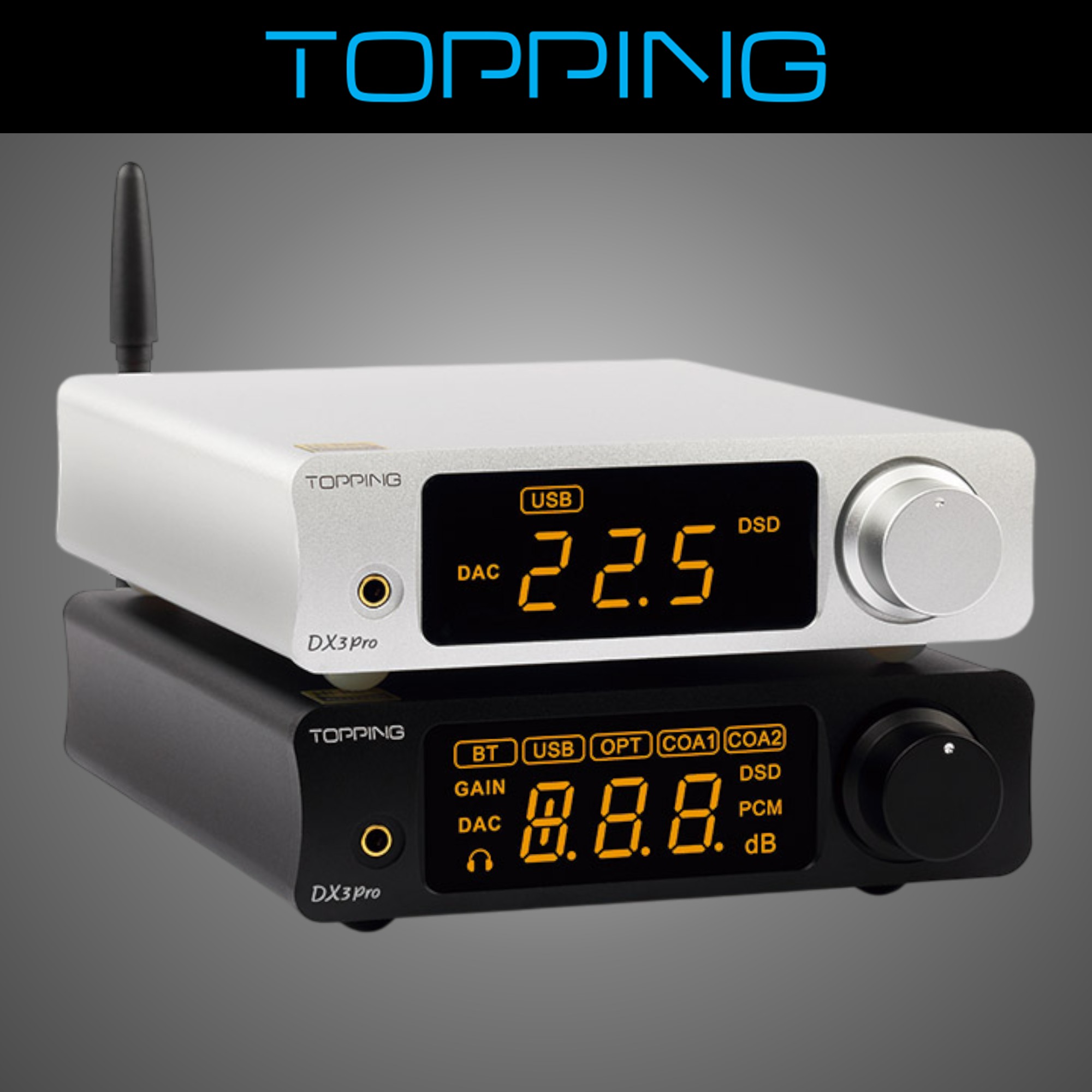 TOPPING 토핑 DX3 Pro Plus DAC 헤드폰앰프 젠하이저 IE100 패키지 - 상세 이미지 4