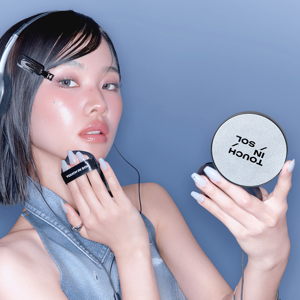 터치인솔 글로우 에어 쿠션 세트 (본품 12g+리필 12g) (GIFT 프렙 2종 키트) - 상세 이미지 5