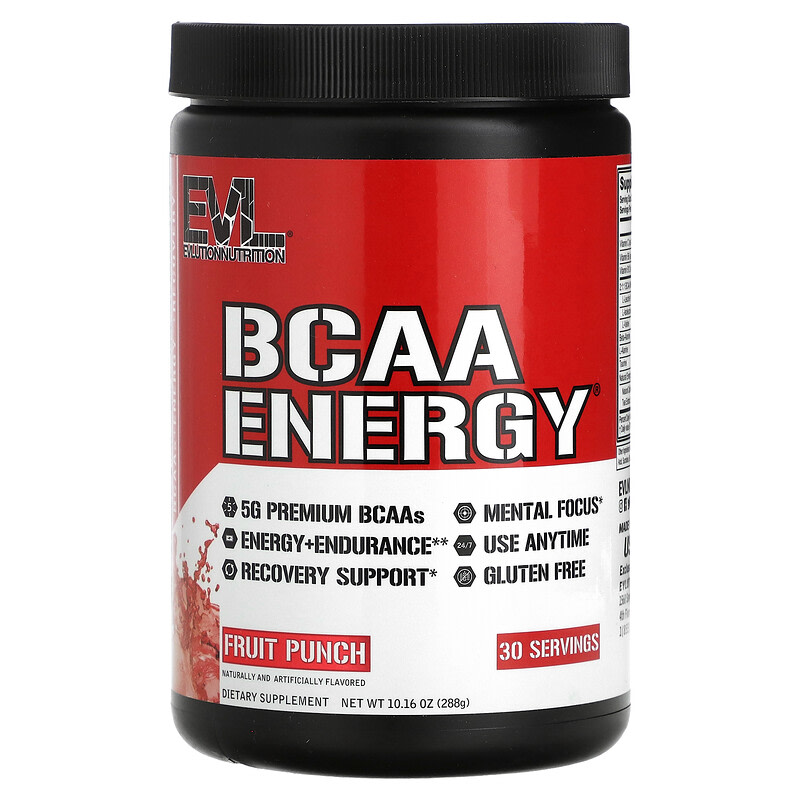 이보루션뉴트리션 BCAA Energy 과일 펀치 288g, 3개 - 상세 이미지 2