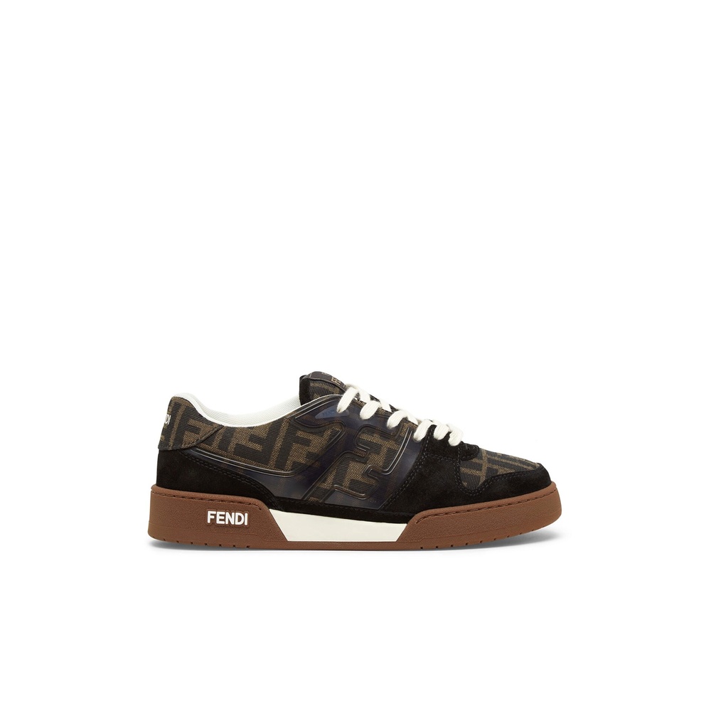 펜디 여성 운동화 SS26 블랙 화이트 8E8470AQ6IF17JT TOBACCO - 상품 이미지