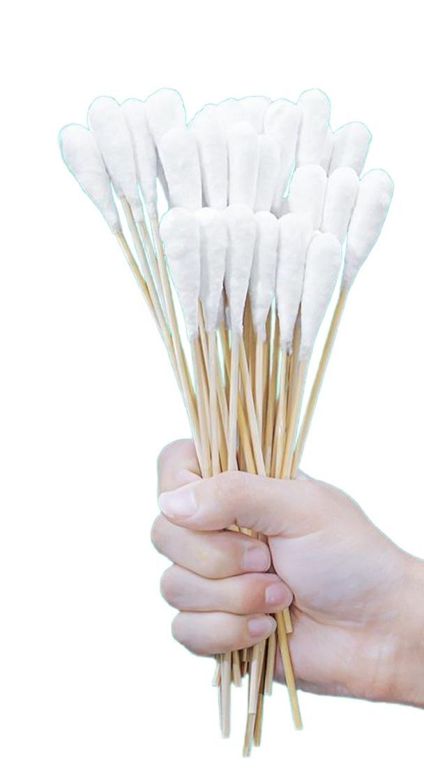 대왕면봉 두피 디스펜서 400개 비트심 스케일링 대형 팁 20cm 400개 20개소형팩 - 상품 이미지
