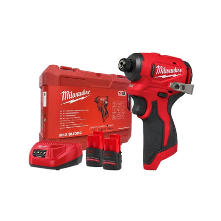 밀워키 M12 BLIDRC-252C 충전임팩드라이버 12V 2.5AH