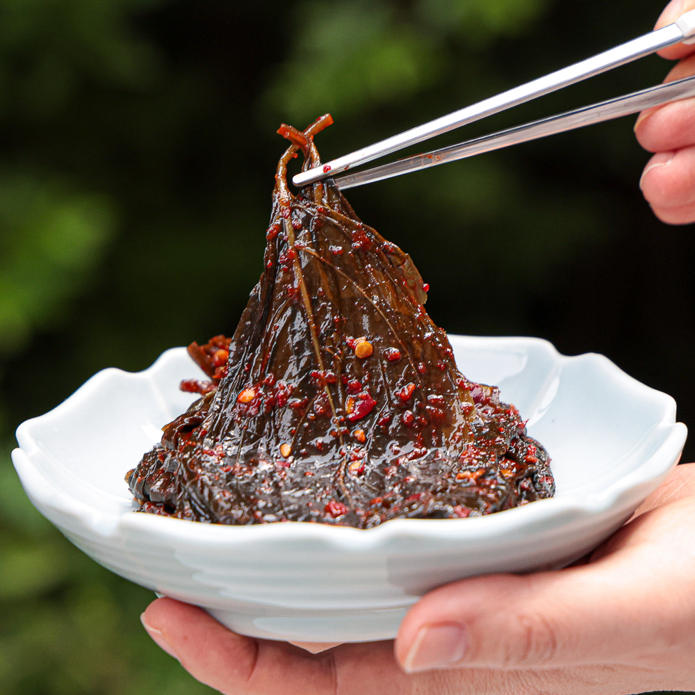 국산 깻잎무침 장아찌 양념 깻잎지 순창 가남 500g, 1개 이미지 7