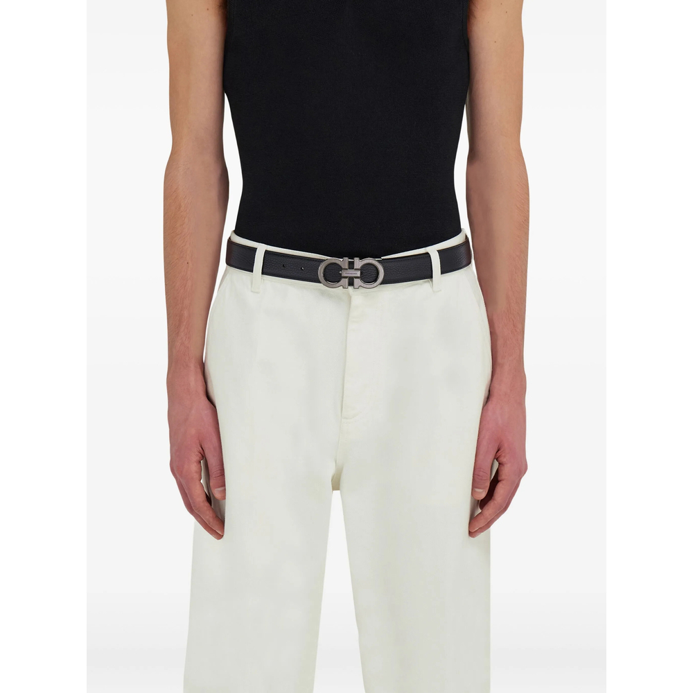 페라가모 남성 벨트 FW26 670574 0786347- NERO - 상세 이미지 2