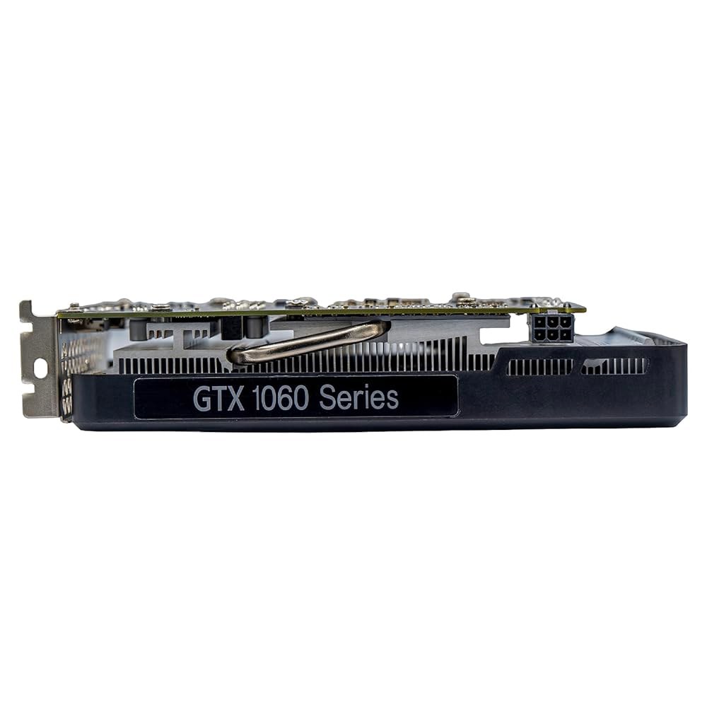 SRhonyra GTX 1060 3GB 그래픽 카드 192비트 GDDR5 PCIe 3.0 x 16 슬롯 6핀 케이블 커넥터 게이밍 데스크톱 PC 듀얼 폭 2 DP, 1 HDMI - 상세 이미지 3