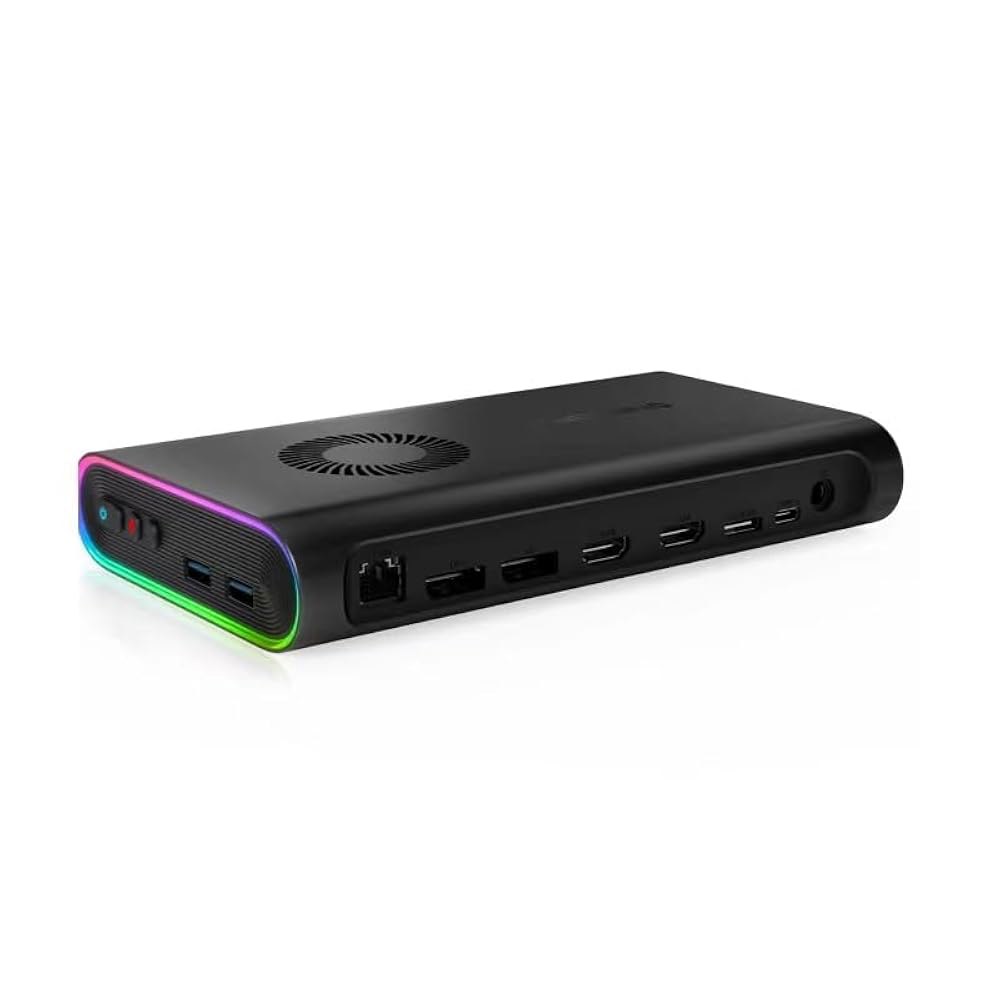 ONEXGPU 그래픽 카드 도크 확장 eGPU, Radeon RX 7600M XT RDNA3.0 8GB GDDR6 6nm - 상품 이미지
