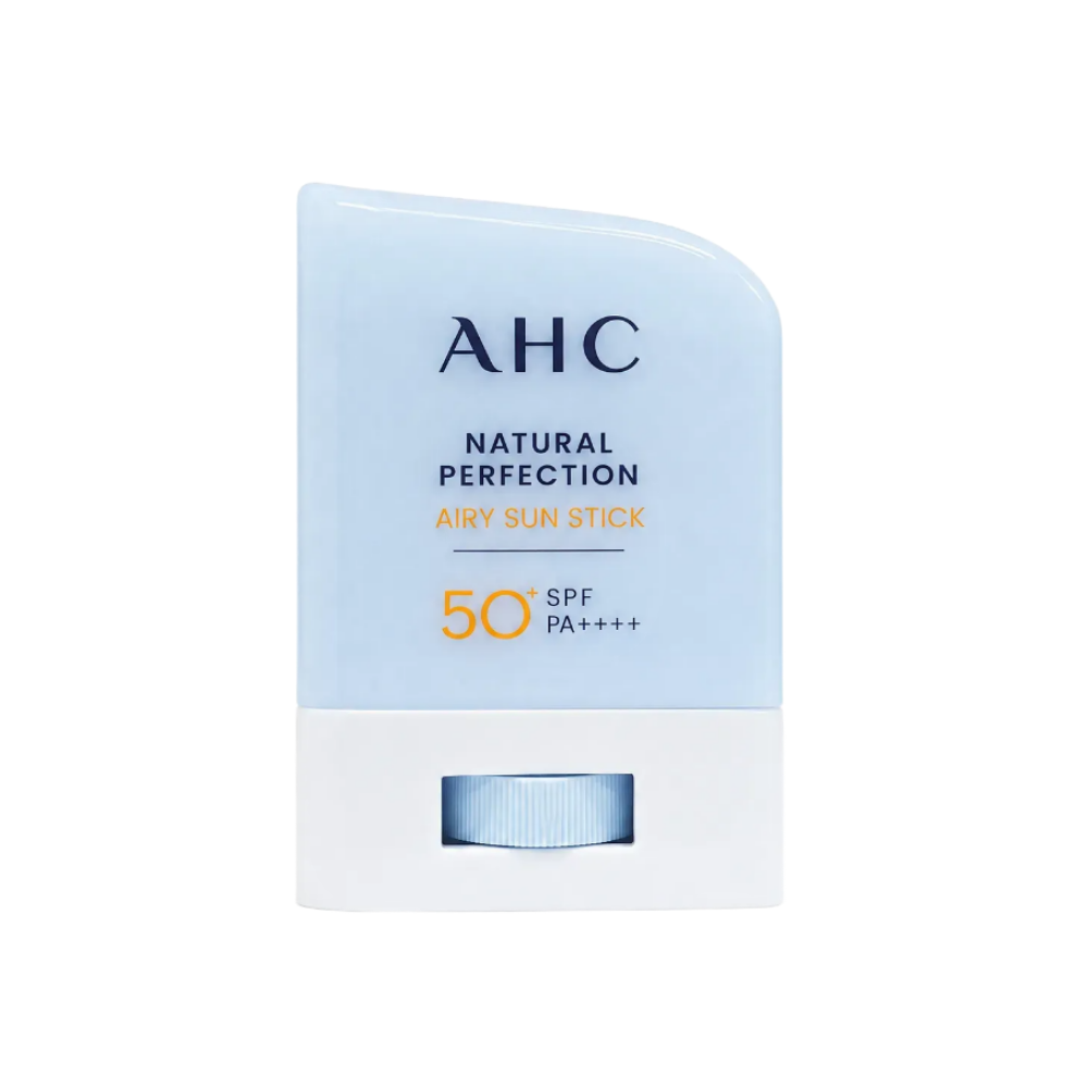 AHC 내추럴퍼펙션에어리선스틱 지속 내수성 산뜻 보송 선스틱 14g, 1개 - 상품 이미지