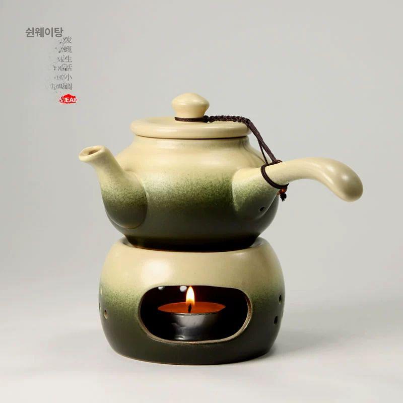 사케 주전자 도쿠리 모양 일본 어선 생선 물고기 주전자+받침 스토브 길상의 기원 - 상세 이미지 2