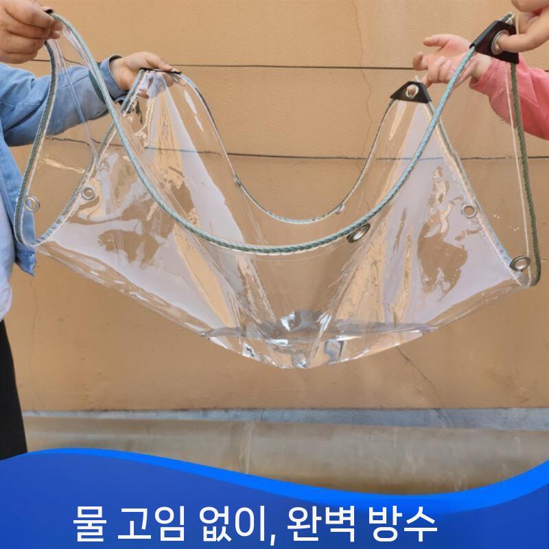 투명 주차천막 접이식 야외천막 대형 바람막이 방수포 그늘막 캐노피천막 텐트 행사용천막 간이 - 상세 이미지 3