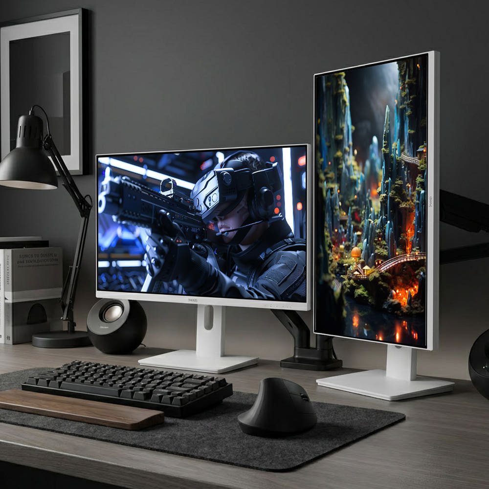 이노스 24FM200 IPS USB-C 게이밍 멀티스탠드 59~61cm(24인치), 일반 - 상세 이미지 3