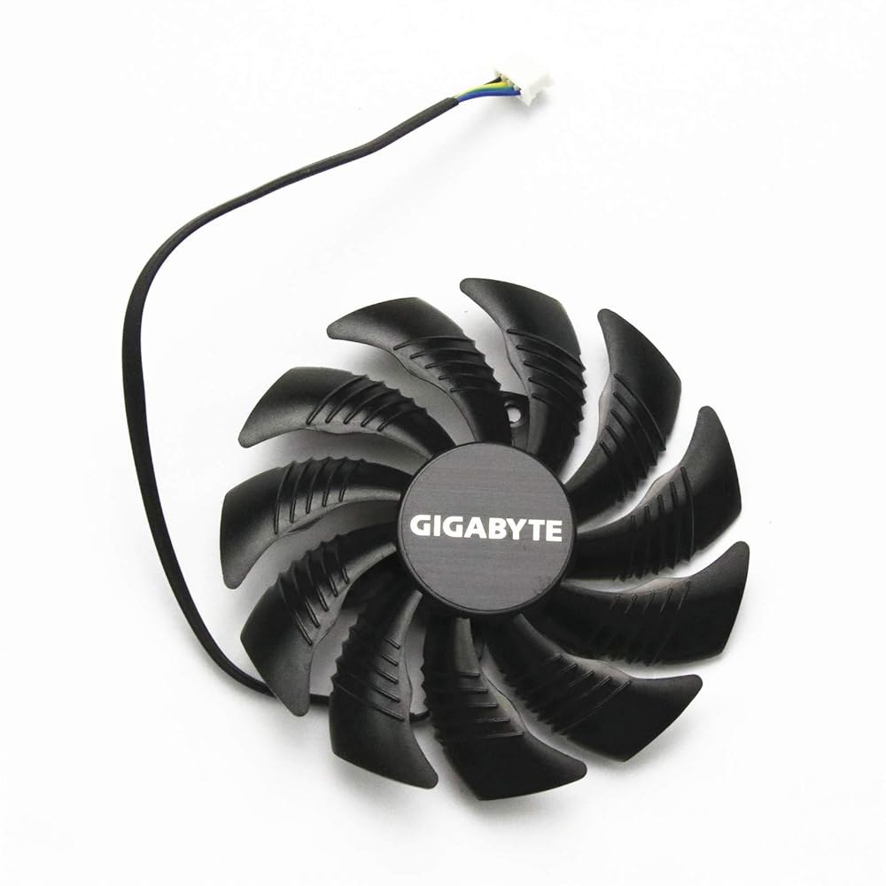 기가바이트 GTX1060 1070 1080 미니 ITX T129215SU 4PIN 85mm용 새로운 그래픽 카드 냉각 - 상품 이미지