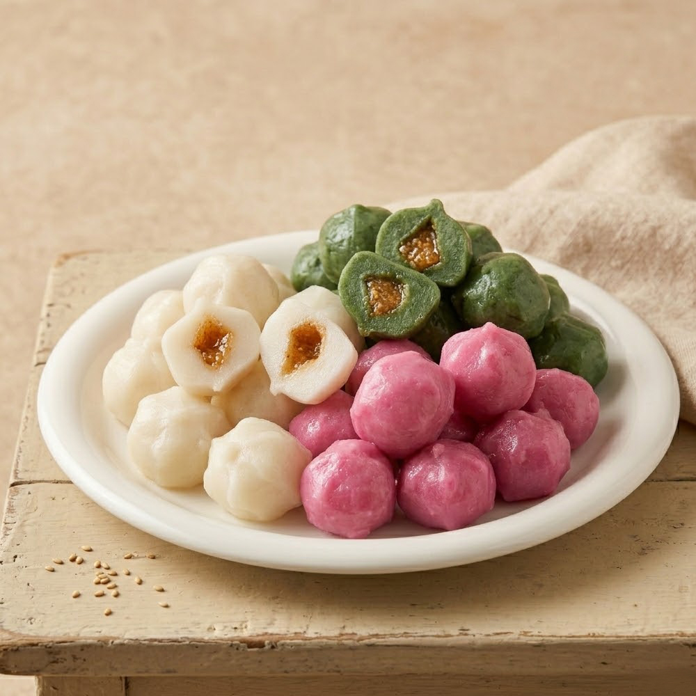 꿀떡 아이들간식 사무실간식 굳지않는꿀떡 500g - 상품 이미지