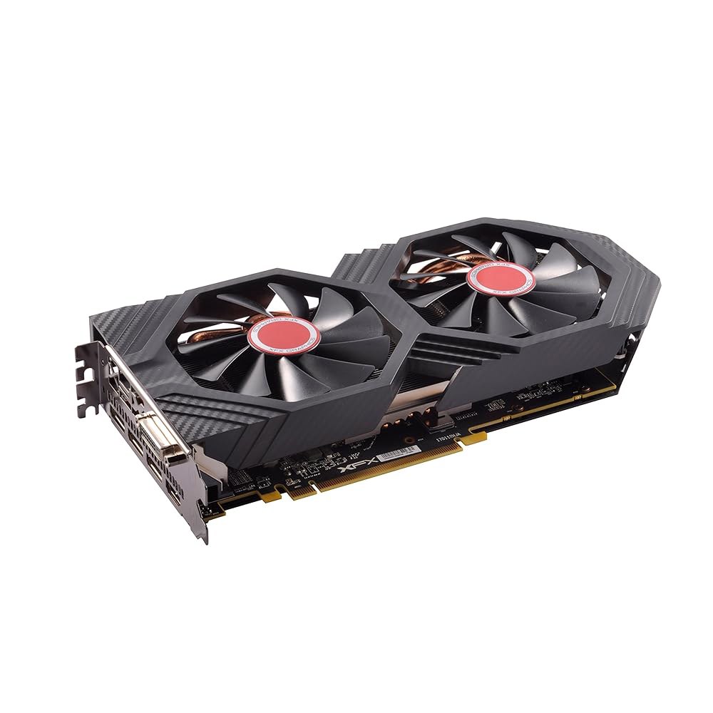 XFX 라데온 RX 580 GTS XXX 에디션 1386MHz OC+, 8GB GDDR5, VR 레디, 듀얼 BIOS, 3xDP HDMI DVI, AMD 그래픽 카드(RX-580P - 상세 이미지 2