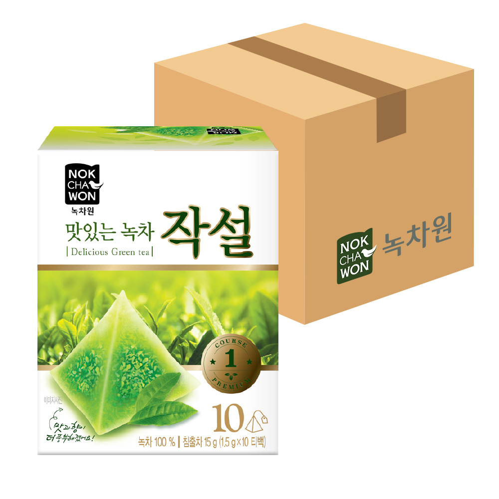 녹차원 맛있는녹차작설 10개입, 10개 - 상품 이미지