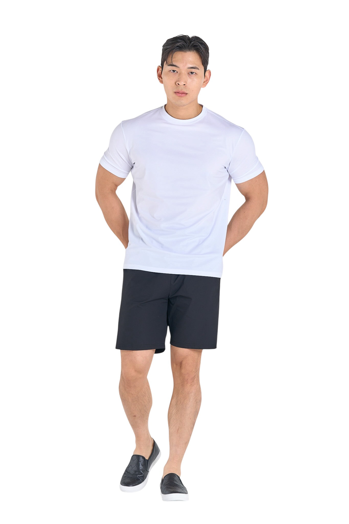 브이엔에프 [2PACK] 흡한속건 모카원단 기능성머슬핏반팔 - 상세 이미지 5
