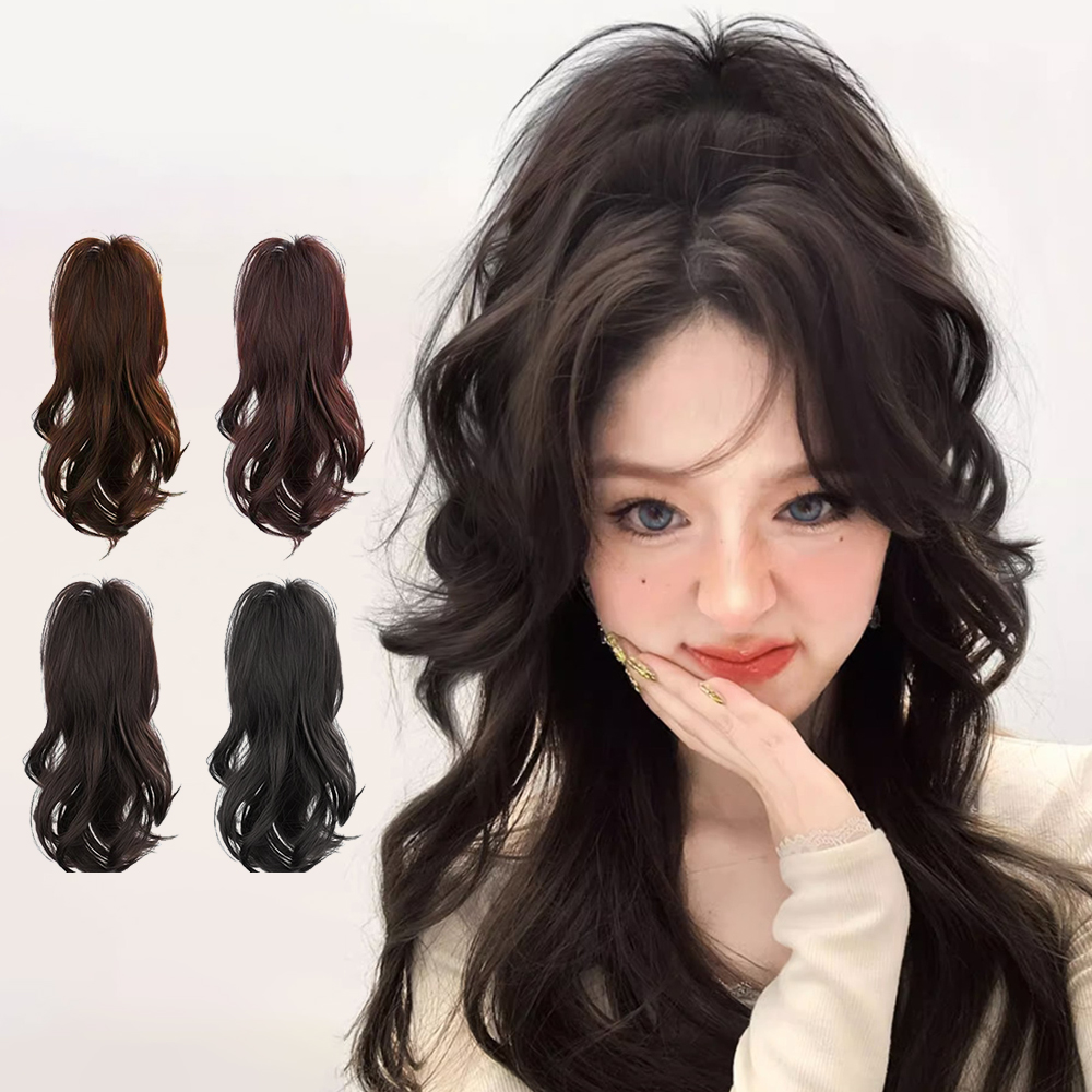 삐침 물결 웨이브 집게 가발 SD-240525 - 상품 이미지