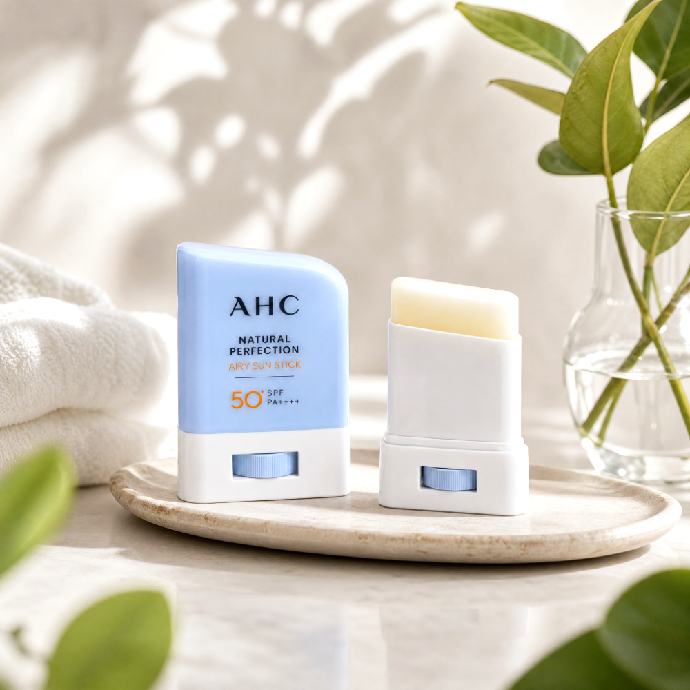 AHC 내추럴퍼펙션에어리선스틱 지속 내수성 산뜻 보송 선스틱 14g, 4개 이미지 6