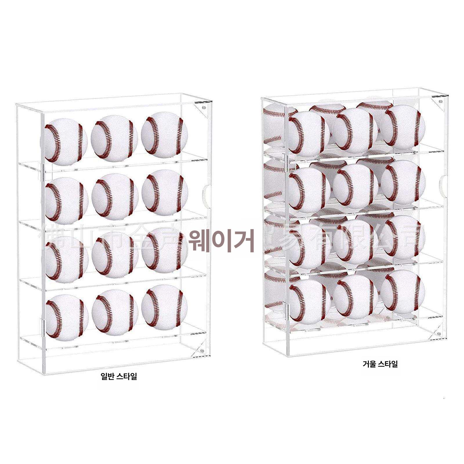 야구공 보관함 싸인볼 장식장 진열함 진열대 투명 - 상세 이미지 4