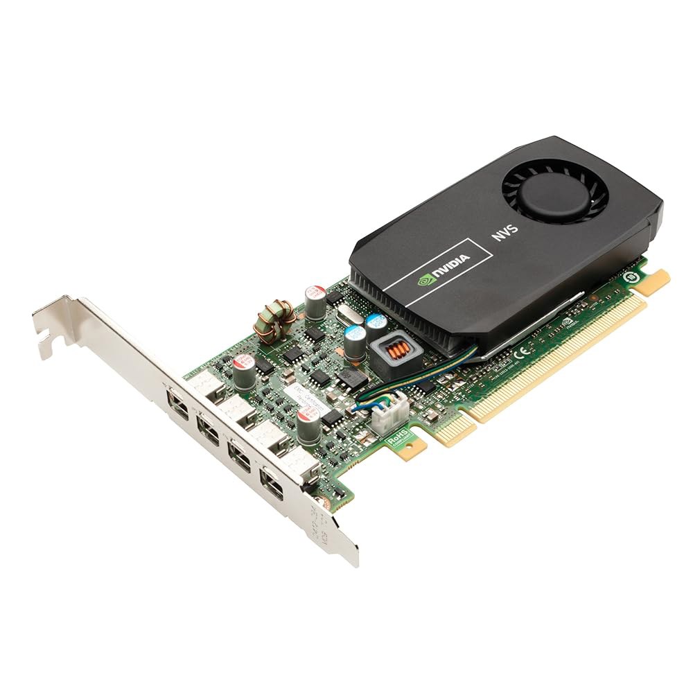 디스플레이포트 액세서리가 포함된 PNY NVIDIA NVS 510 그래픽 카드 VCNVS 510DP-PB 1 DisplayPort and DVI Acc - 상세 이미지 2