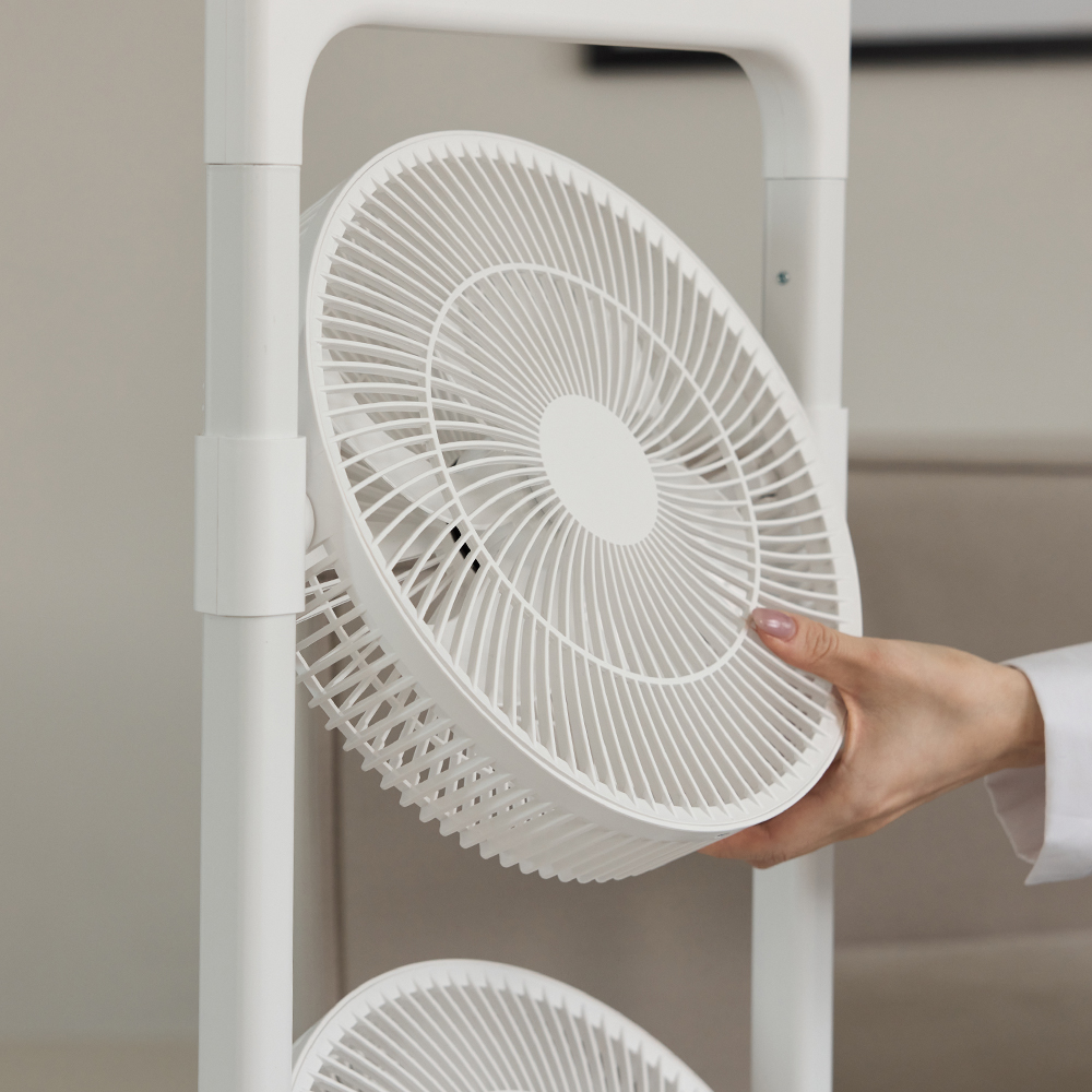 한일 무선 BLDC 듀얼 헤드 선풍기 무소음 접이식 가정용 폴딩팬 듀오에어 26년 신제품 이미지 8