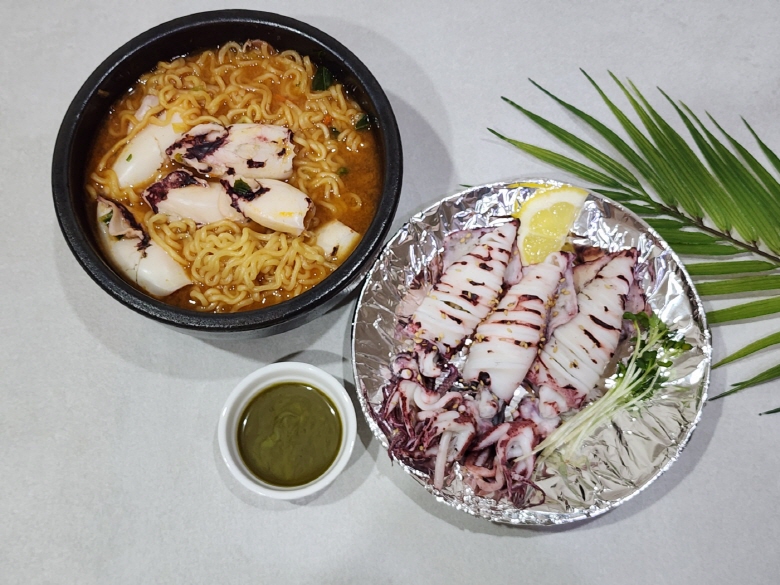 한치 회 통찜 꼴뚜끼 총알한치 찜 횟감 제철 생물 선동 - 상세 이미지 5