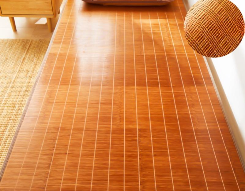 대나무 장판 돗자리 침대 대자리 나무 다다미 내추럴 대나무 부드러운 피부 A 80cmx190cm - 상품 이미지