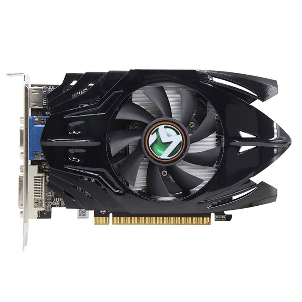 maxsun GeForce GT 730 4GB 비디오 그래픽 카드 GPU - 컴퓨터 PC GDDR3 ITX 디자인 PCI Express DVI-I, HDMI, VGA 4K 멀티 - 상세 이미지 2