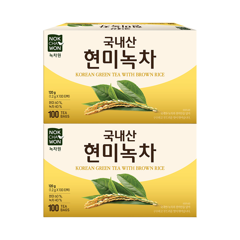 녹차원 현미녹차 100개입, 2개 - 상품 이미지