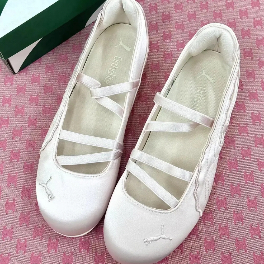 푸마 스피드캣 발레 비너스 스니커즈 핑크 406853-01 이미지 6