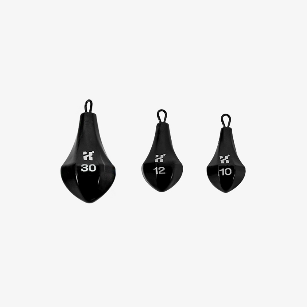 카즈미 신카아 타이탄 블랙 봉돌 쭈꾸미 갑오징어 낚시추 - 상품 이미지